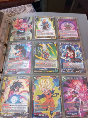 Dragonball Digimon Marvel Battle Spirits Saga card collection like new