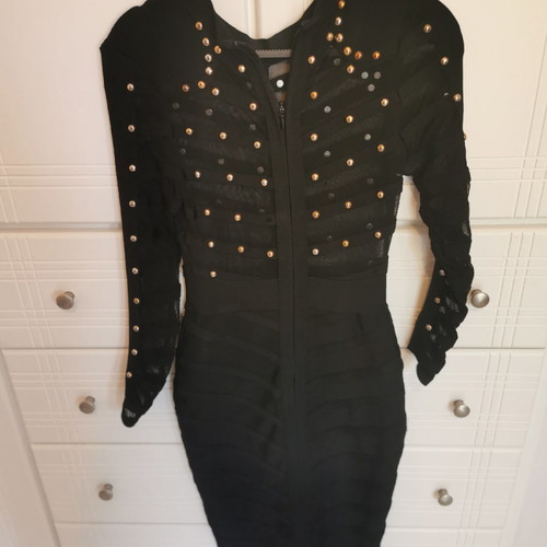 Serendipity bandage dress used, black, size S