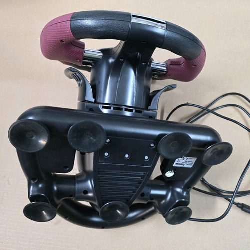 Hama Thunder V5 PS3 Racing Wheel used for PlayStation 3