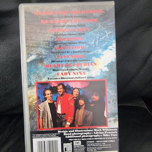 Marillion 1982-86 The Videos VHS used, rock
