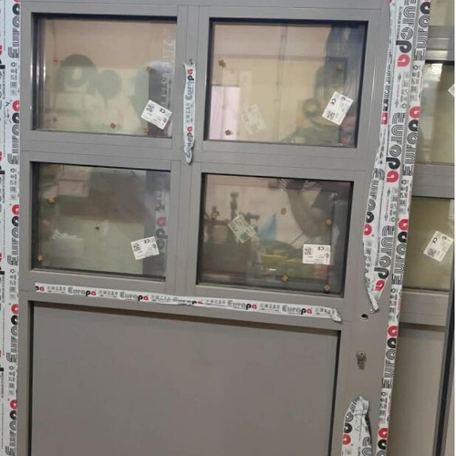 Europa 5500 Aluminum Kitchen Door new, thermal break, security lock