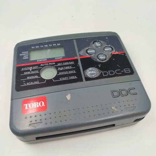 Toro DDC8 Digital Dial Controller 8 Station 220V like new