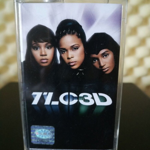 TLC 3D audio album used cassette tape