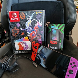 nintendo switch oled violet and scarlet pokemon edition