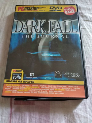 Dark Fall The Journal PC DVD-ROM used, adventure game