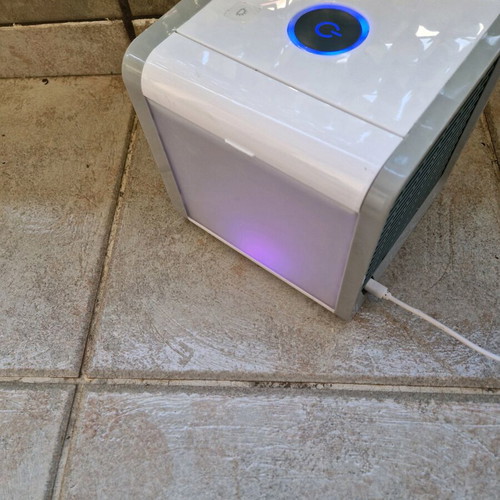 Φορητό μίνι air cooler υδρονέφωσης και υγραντήρας με τροφοδοσία USB καινούργιο