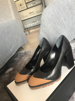 Jil Santer pumps used, size 36, black and brown