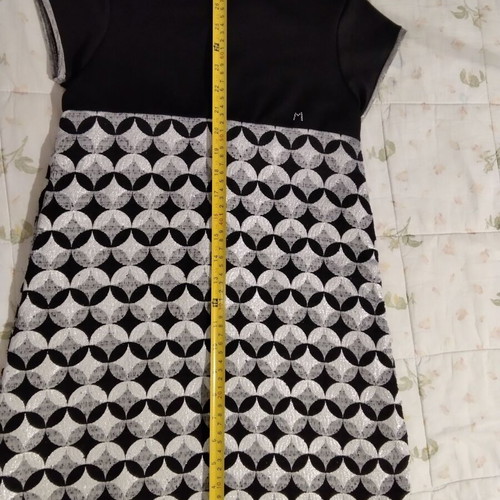 Mandarino Junior dress size 152 cm 12 years like new, black and gray