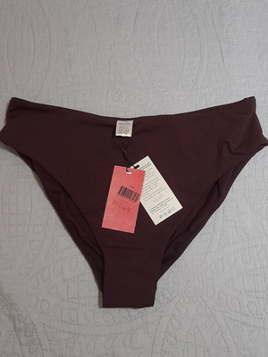 Solano women's bikini bottom new, burgundy, size XL