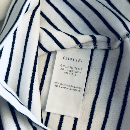 Opus women's blouse size S like new, black and white