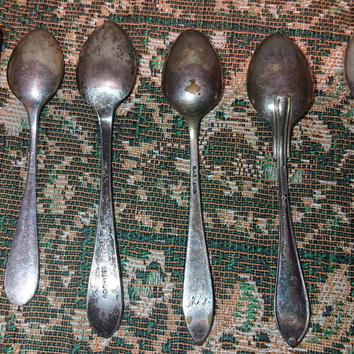Small old spoons used