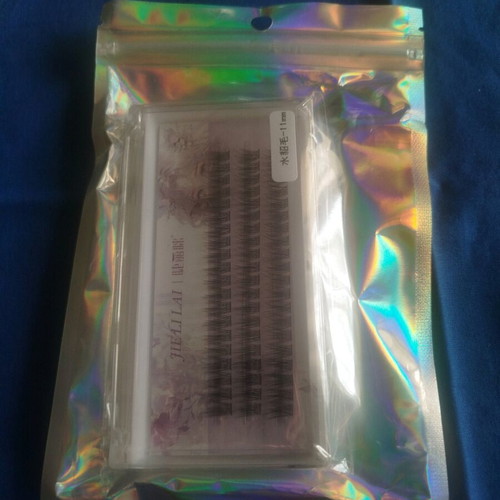Jie Li Lai eyelashes 60 clusters 11mm new