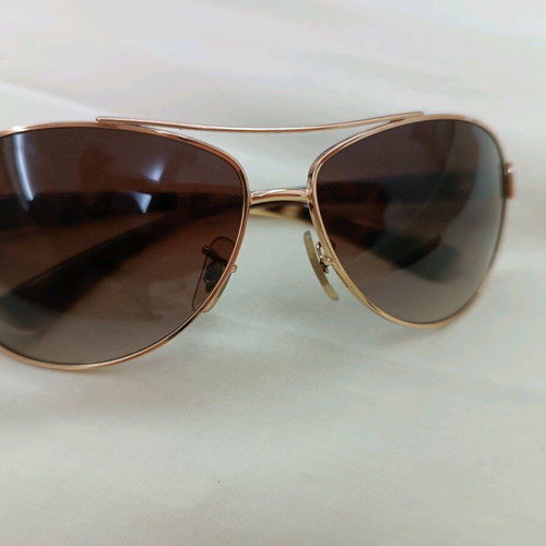 Ray Ban RB3386 sunglasses like new, unisex, brown gold