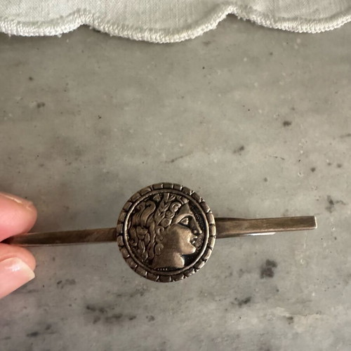 Silver vintage money clip like new