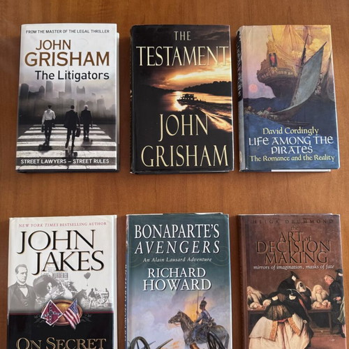 English books collection, various subjects, 1st editions