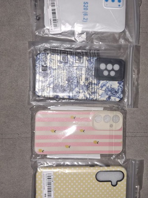 Samsung phone cases set, new, various models