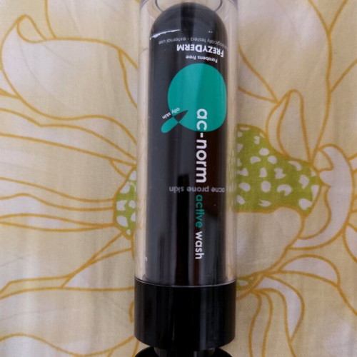 Frezyderm Ac-Norm Active Wash 50ml like new, face cleanser for oily skin prone to acne
