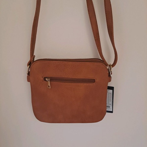 Shoulder bag black-tan new with tag