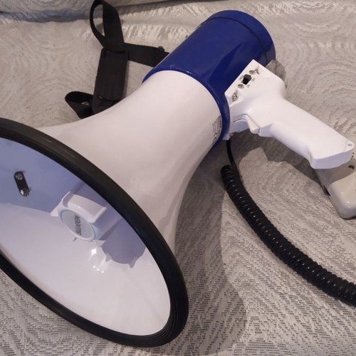 Sweex 25W Megaphone with siren used