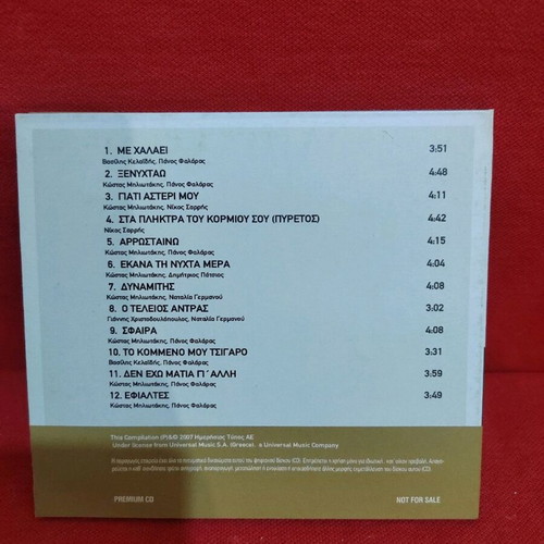 Giorgos Tsalikis E2 CD like new