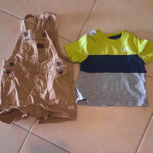 Lee baby clothing set like new, 3 to 6 months
