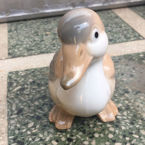 Porcelain ducks used, set of 2, decorative
