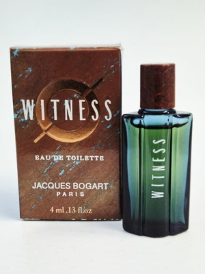 Jacques Bogart Witness Mini Perfume new Eau de Toilette 4ml