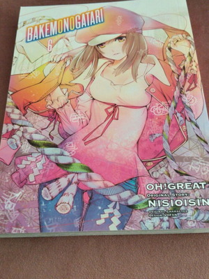 Bakemonogatari manga volume 6 new, English