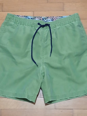 Tailor Vintage Ανδρικό Μαγιό Σορτς πράσινο, ελαστική μέση, μέγεθος M, σαν καινούργιο