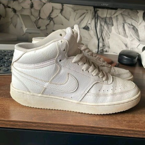 Nike Court Vision Mid shoes white, new
