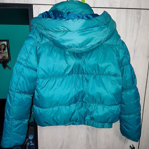 Admiral kids jacket size 8 like new, petrol color