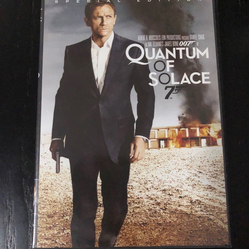James Bond Quantum of Solace Special Edition DVD used with Greek subtitles