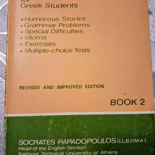 English books Ethnikon Metsovion Polytechnic 3 used, pack