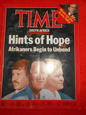 TIME South Afrika No 18 τεύχος 1987 μεταχειρισμένο