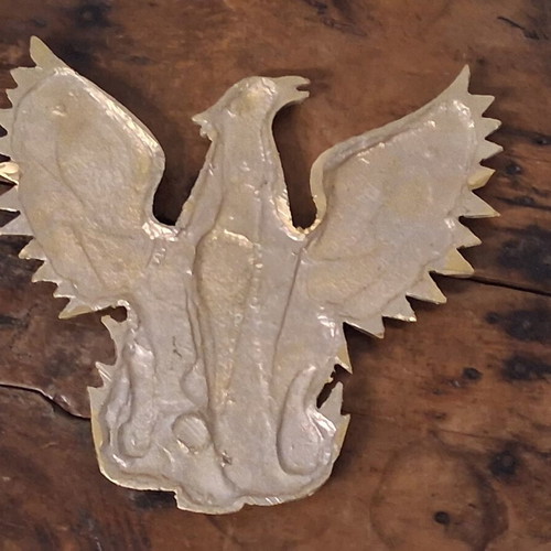 Bronze shield like new, large 30 cm, 2700 grams