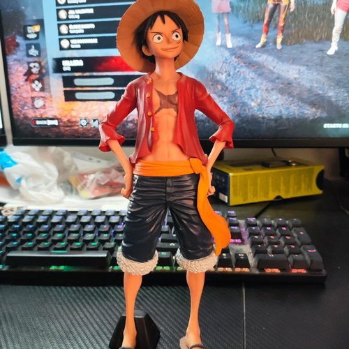 Monkey D. Luffy One Piece figure with alternate face