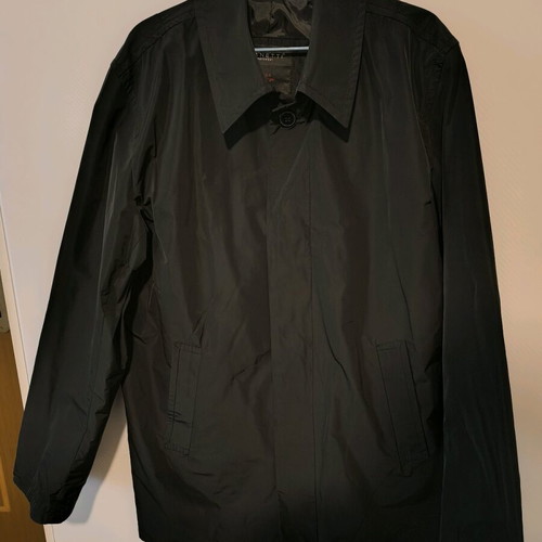 Manetti men's trench coat XL like new, black