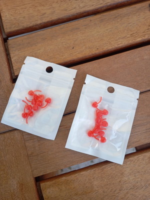 Plastic cherries for crafts new