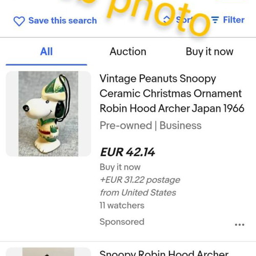 Snoopy collectible ceramic.