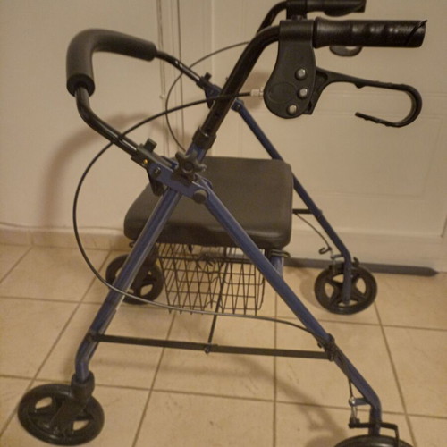 Wheelchair with brakes for co-driver new