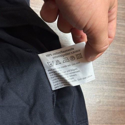 Hugo Boss Men's Half-Zip Shirt 100% Cotton XXL Like New