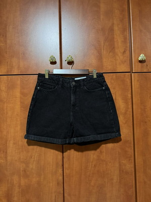 Noisy May black denim shorts size S used