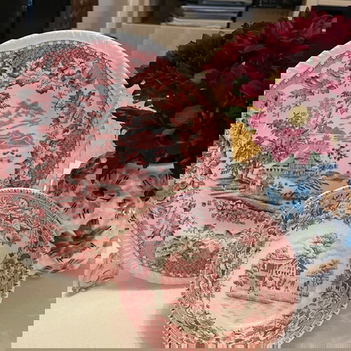 Σετ Vintage Πορσελάνης Μεταχειρισμένο (2 τμχ) Wood & Sons England και Ucagco Japan