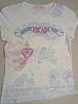 Escada T-shirt για κορίτσια 8 ετών σαν καινούργιο