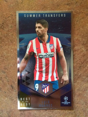 Topps UEFA Champions League 2020-2021 Card No121 Luis Suarez new