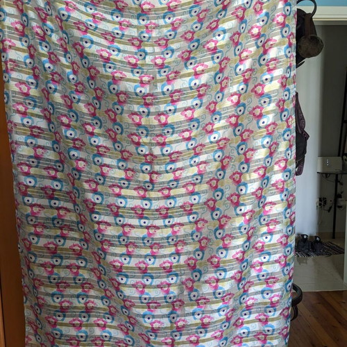 Nadia Rapti scarf like new, multicolored, size 134x95cm