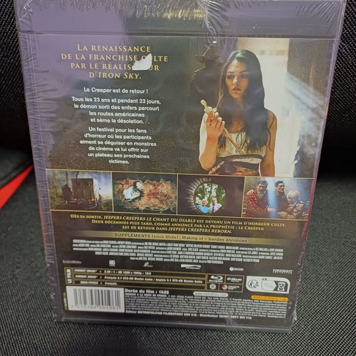 Jeepers Creepers Reborn Blu-Ray new, thriller horror