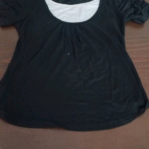 Women's blouses used, 3 different black pieces