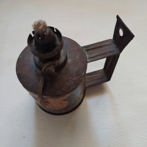 Vintage Attiki Honey Wall Lantern from 1950s tin can