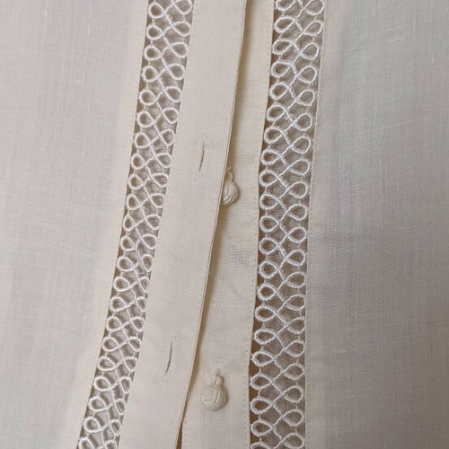 Linen shirt like new, size 48, io collezioni, beige